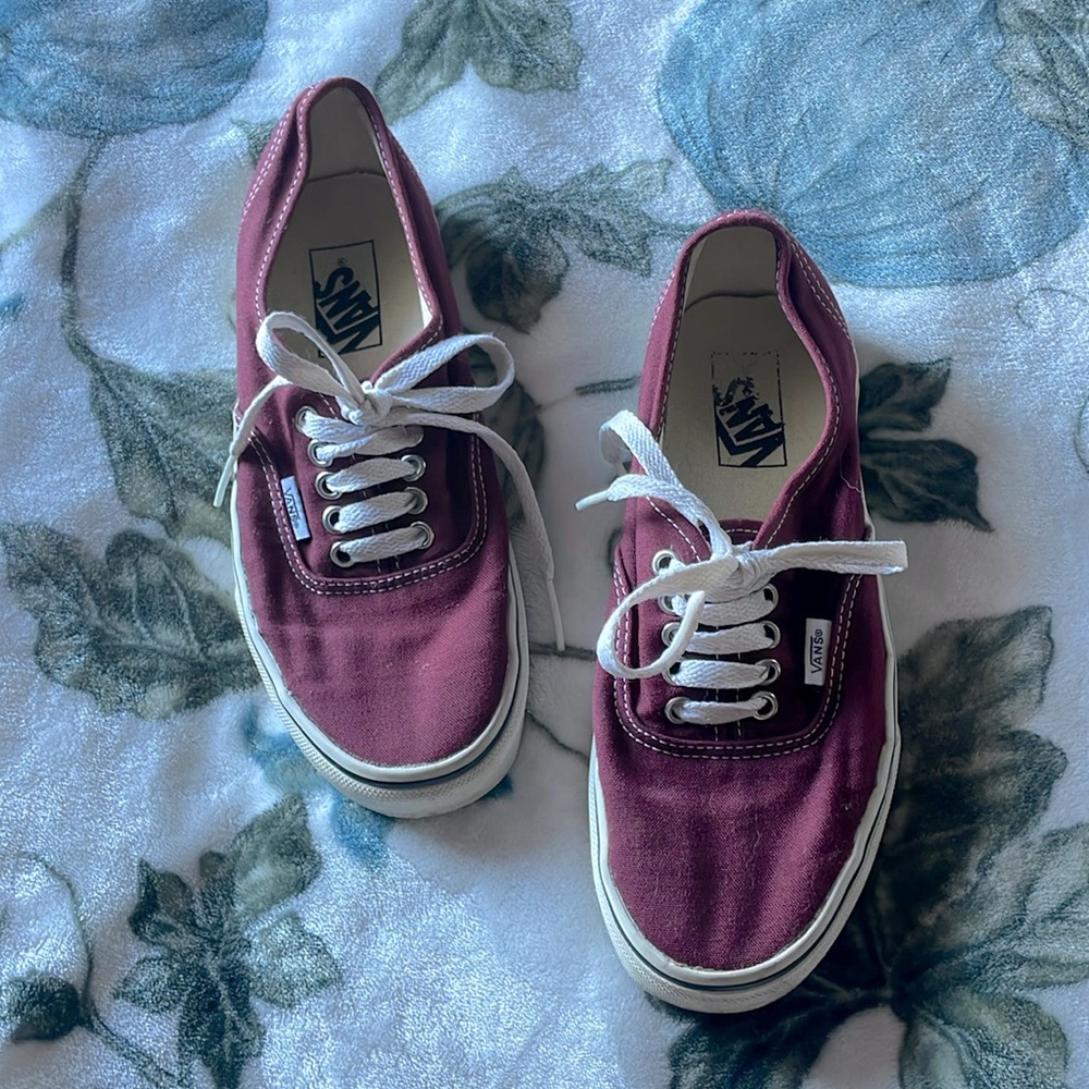 Sold! Maroon classic vans